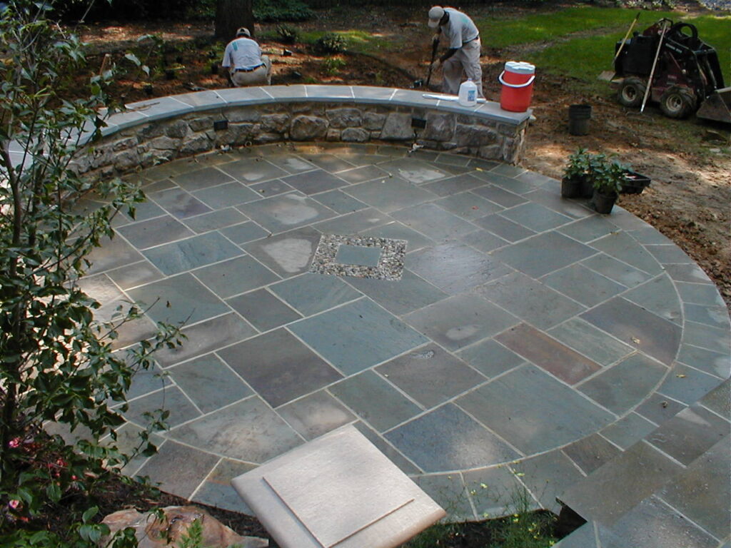 Stone Patio In Potomac, MD