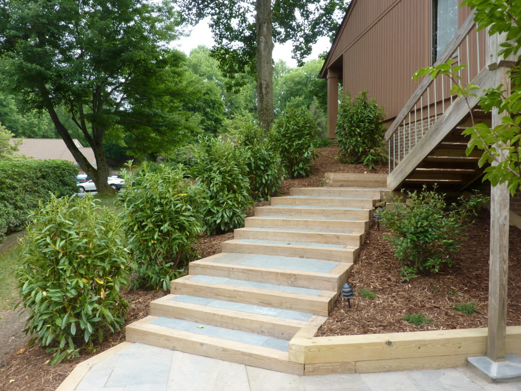 Stone Patio, Walkway & Landscaping Project in North Potomac, MD