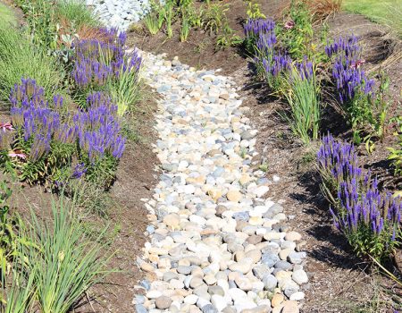 drainage solutions stone bed